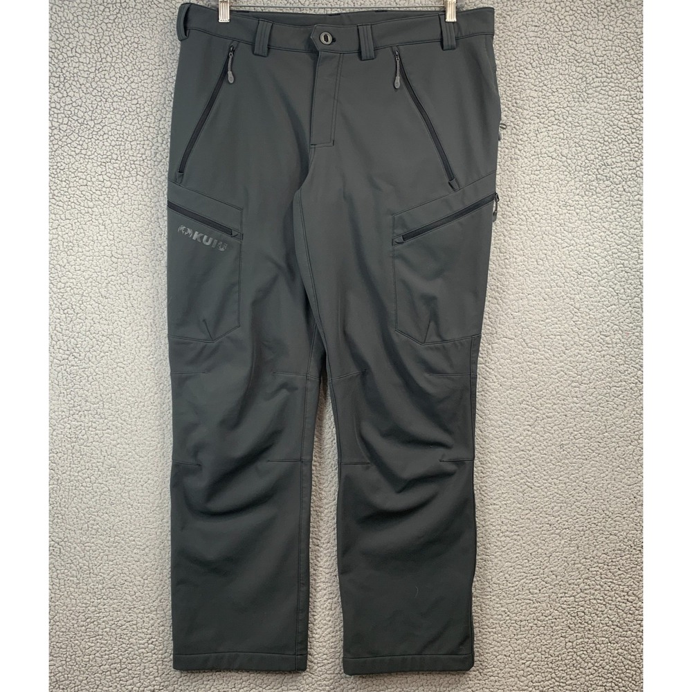 KUIU Axis Hybrid Men's GrayPants Size 40 Regular (40 x 34)